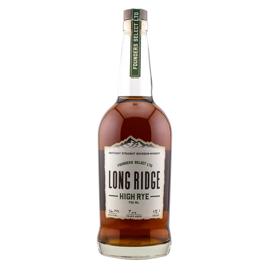 Long Ridge High Rye Bourbonのボトル画像
